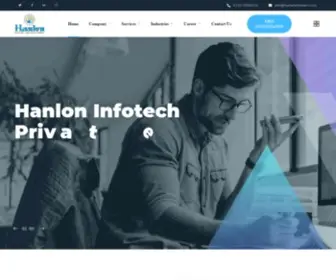 Hanloninfotech.com(Hanlon Infotech Private Limited) Screenshot