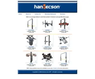 Hanmecsonlift.com(Hanmecson International Inc) Screenshot