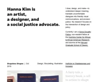 Hanna-Kim.com(Hanna Kim) Screenshot