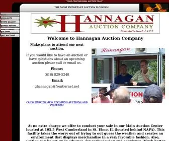 Hannaganauctioncompany.com(Hannagan Auction Company) Screenshot