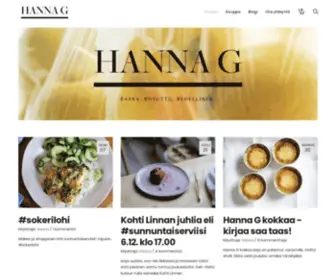 Hannag.fi(Hanna G) Screenshot