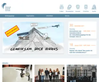 Hannah-Arendt-Schule.de(BBS Hannah Arendt) Screenshot