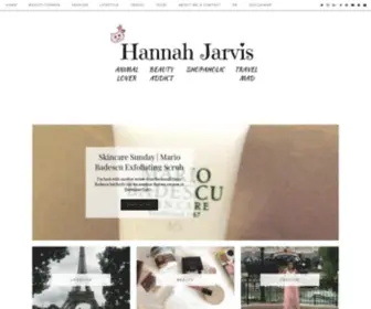 Hannah-Jarvis.com(Hannah Jarvis) Screenshot