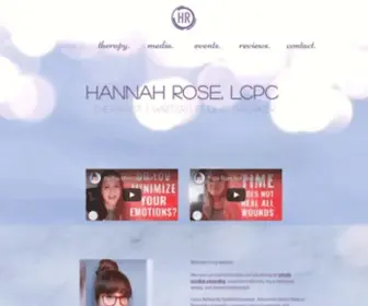 Hannaheliserose.com(Rose Wellness) Screenshot