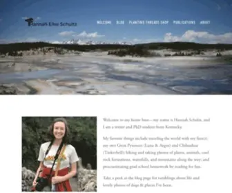 Hannaheliseschultz.com(Hannah Schultz) Screenshot