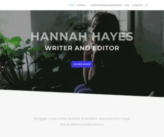 Hannahhayes.com(Hannah Hayes) Screenshot