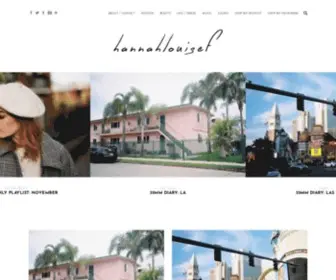Hannahlouisef.com(Hannah Louise Fashion) Screenshot
