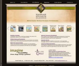 Hannahstudios.com(Hannah Studios) Screenshot