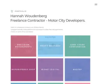 Hannahwoudenberg.com(Hannah Woudenberg) Screenshot