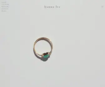 Hannaleejewelry.com(Hanna lee) Screenshot