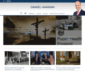 Hannan.co.uk(Daniel Hannan) Screenshot