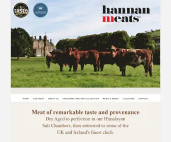 Hannanmeats.com(Hannan Meats) Screenshot