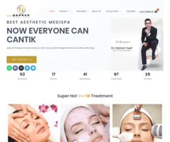 Hannanmedispa.com.my(Now Everyone Can Cantik) Screenshot