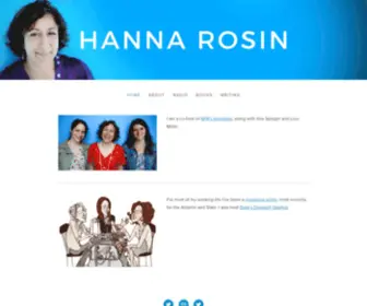 Hannarosin.com(Hanna Rosin) Screenshot