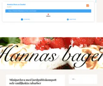 Hannasbageri.se(Hannasbageri) Screenshot