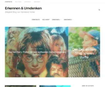 Hannelore.org(Erkennen & Umdenken) Screenshot