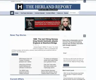 Hannenabintuherland.com(Herland Report is a great place to watch interview with thought leaders) Screenshot