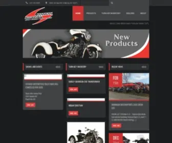 Hannigantrikes.com(Hannigan Motorsports) Screenshot