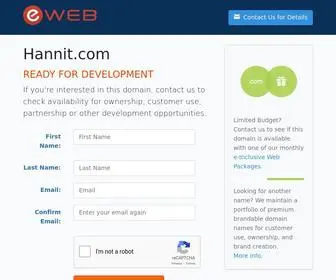 Hannit.com(Ready for Development) Screenshot