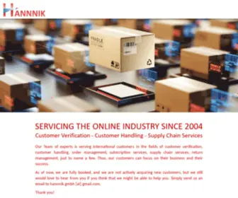 Hannnik.com(Hannnik) Screenshot