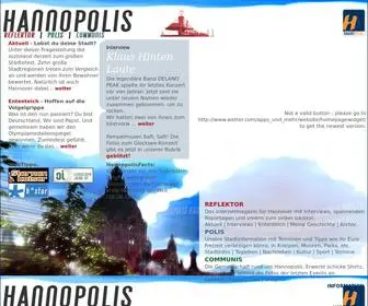 Hannopolis.de(Hannover in Bewegung) Screenshot