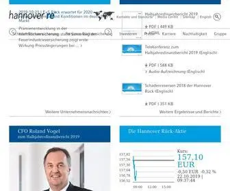 Hannover-Rueck.de(Rück) Screenshot