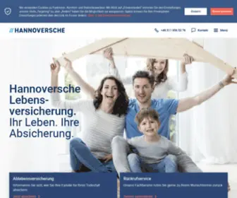 Hannoversche.at(Lebensversicherung vom Testsieger ✓ Solide. Leistungsstark. Preisgünstig. ✓ Schon ab 2) Screenshot