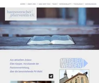 Hannoverscher-Pfarrverein.de(HANNOVERSCHER PFARRVEREIN) Screenshot