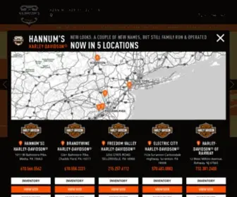 HannumsHD.com(Hannum's Harley) Screenshot