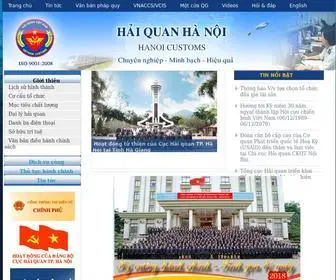 Hanoicustoms.gov.vn(Hanoicustoms) Screenshot