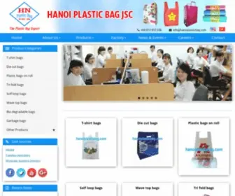 Hanoiplasticbag.com(Plastic Bags and Packaging Manufacturer) Screenshot