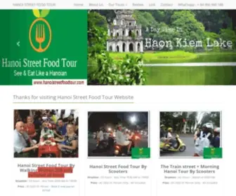 Hanoistreetfoodtour.com(Hanoi Street Food Tours) Screenshot
