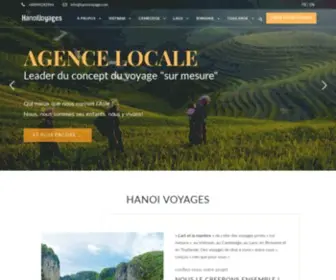 Hanoivoyage.com(Hanoi Voyages) Screenshot