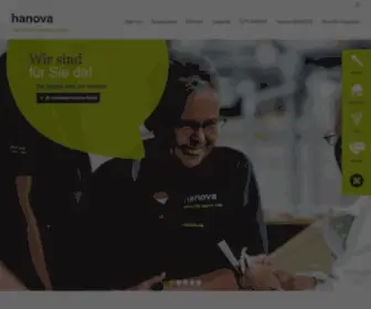 Hanova.de(Hanova für Hannover) Screenshot