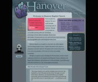 Hanoverbaptistchurch.org(Home Sweet Home) Screenshot