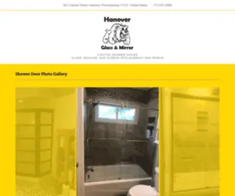 Hanoverglassmirror.com(Hanover Glass & Mirror) Screenshot