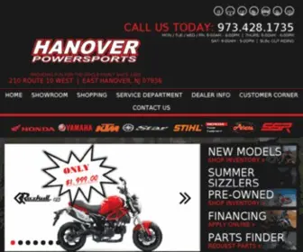Hanoverpowersports.com Screenshot