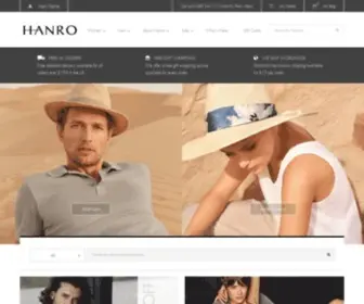 Hanro.co.uk(Luxury Underwear) Screenshot