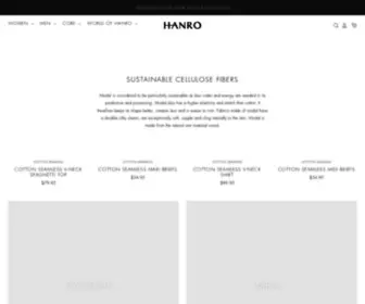 Hanro.com.au(HANRO AUSTRALIA) Screenshot