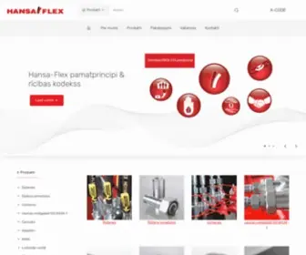 Hansa-Flex.lv(Hansa Flex Latvija) Screenshot