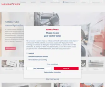 Hansaflexusa.com(HANSA-FLEX) Screenshot