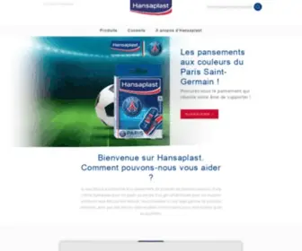 Hansaplast.fr(Footcare) Screenshot