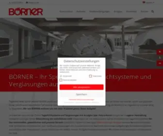 Hansboerner.de(BÖRNER I Ihr Acrylglas) Screenshot