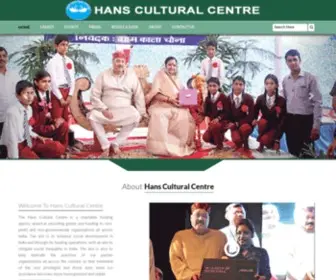 Hansculturalcentre.com(Hans Cultural Centre) Screenshot