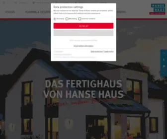 Hanse-Haus.co.uk(Individually planned prefabricated house) Screenshot