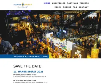 Hanse-Spirit.de(SAVE THE DATE) Screenshot