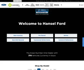 Hanselford.com(Hansel Ford) Screenshot