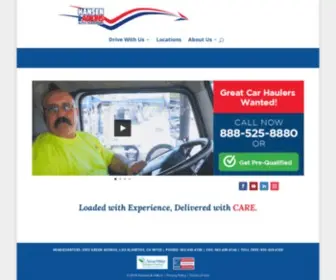 Hansenadkins.com(Hansen & Adkins Auto Transport) Screenshot