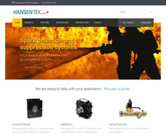 Hansentek.com(Home) Screenshot