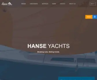 Hanseyachts.hr(Hanse yachts) Screenshot